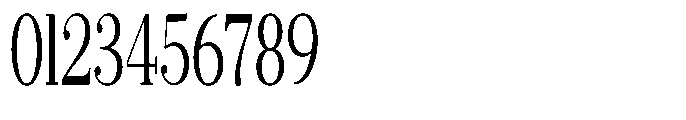 Selmora Extra Condensed Font OTHER CHARS