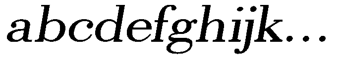 Selmora Grade Expanded Italic FONT