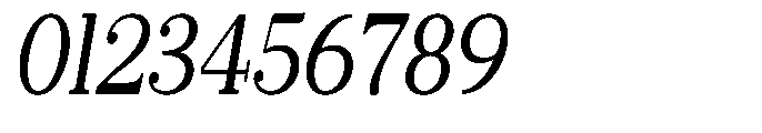Selmora Grade Sem Condensed Italic Font OTHER CHARS