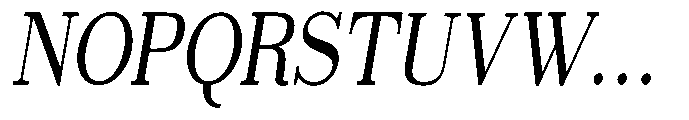Selmora Grade Sem Condensed Italic Font UPPERCASE