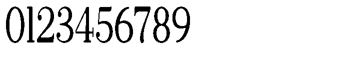 Selmora Grade Sf Condensed Font OTHER CHARS