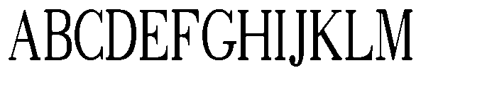 Selmora Grade Sf Condensed Font