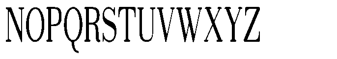 Selmora Grade Sf Extra Condensed Font UPPERCASE
