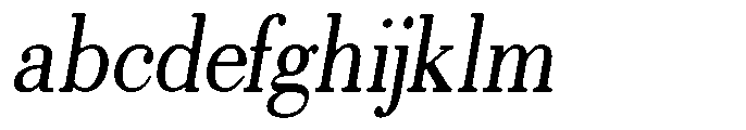 Selmora Grade Sf Sem Condensed Italic FONT