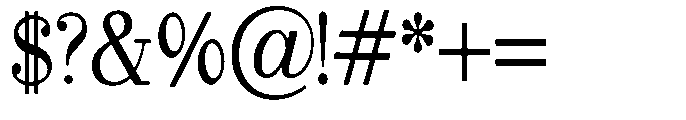 Selmora Grade Sf Semi Condensed Font OTHER CHARS