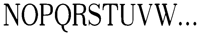 Selmora Grade Sf Semi Condensed Font UPPERCASE