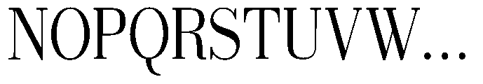 Selmora Semi Condensed Font UPPERCASE