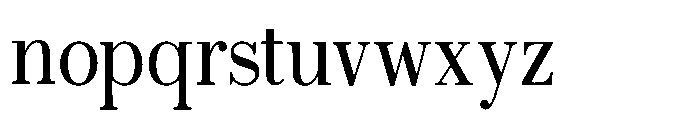 Selmora Semi Condensed Font LOWERCASE
