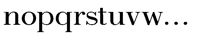 Selmora Semi Expanded Font LOWERCASE