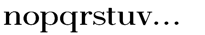 Selmora Soft Expanded Font LOWERCASE