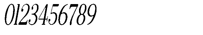 Selmora Soft Extra Condensed Italic Font OTHER CHARS