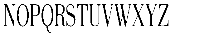 Selmora Soft Extra Condensed Font UPPERCASE