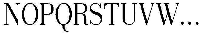 Selmora Soft Semi Condensed Font UPPERCASE