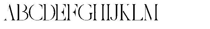Selora Font UPPERCASE