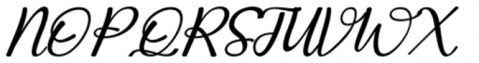 Seloyor Script Regular Font UPPERCASE
