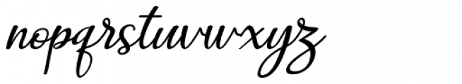 Seloyor Script Regular Font LOWERCASE