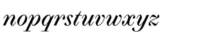 Selva Italic Font LOWERCASE