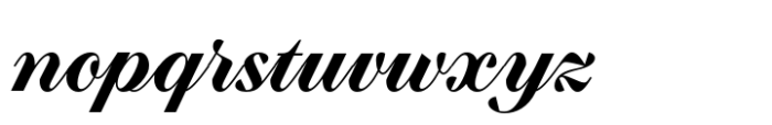 Selva Script Bold Font LOWERCASE