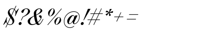 Selva Script Variable Font OTHER CHARS
