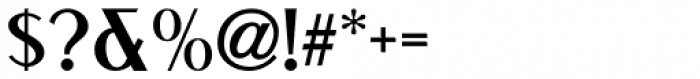 Semi Calligraphic JNL Font OTHER CHARS