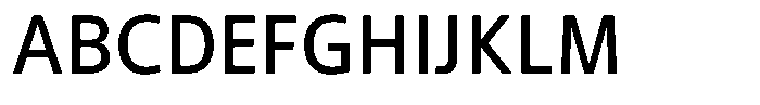 Semikolon Neue 1450 Book Font UPPERCASE