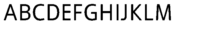 Semikolon Neue 1450 Light Font UPPERCASE