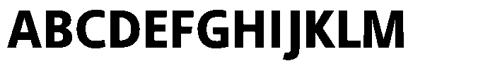 Semikolon Neue Plus Extra-Bold Font UPPERCASE