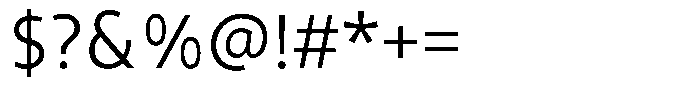 Semikolon Neue Plus Light Font OTHER CHARS