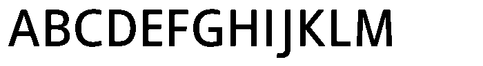 Semikolon Neue Plus Medium Font UPPERCASE
