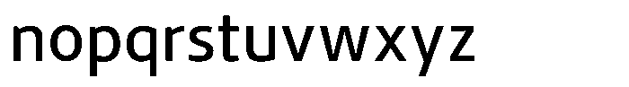 Semikolon Neue Plus Medium Font LOWERCASE