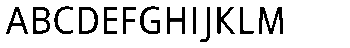 Semikolon Neue Plus Regular Font UPPERCASE