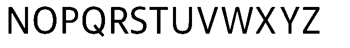 Semikolon Neue Plus Regular Font UPPERCASE
