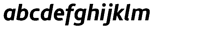 Semikolon Neue Pro Bold Italic FONT
