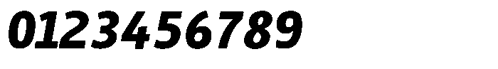 Semikolon Neue Pro Extra-Bold Italic Font OTHER CHARS