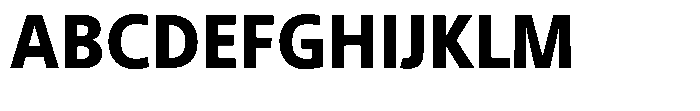 Semikolon Neue Pro Extra-Bold Font UPPERCASE
