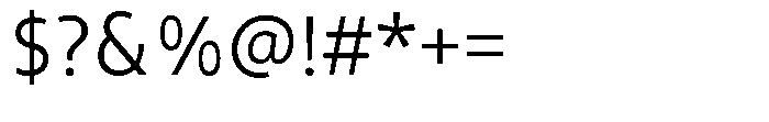 Semikolon Neue Pro Light Font OTHER CHARS