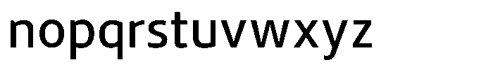 Semikolon Neue Pro Medium Font LOWERCASE
