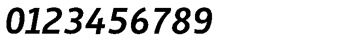 Semikolon Neue Pro Semibold Italic Font OTHER CHARS