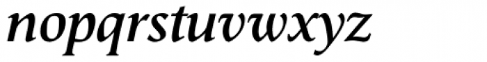 Semper Bold Italic Font LOWERCASE
