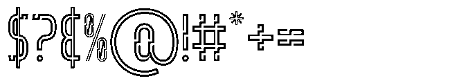Sencito Regular Font OTHER CHARS
