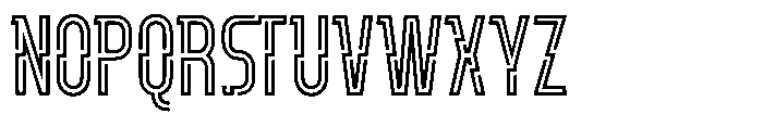 Sencito Regular Font UPPERCASE