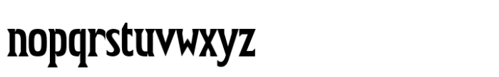 Sendes Font LOWERCASE