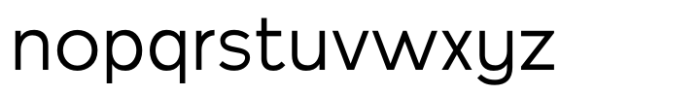 Sendiko Regular Font LOWERCASE