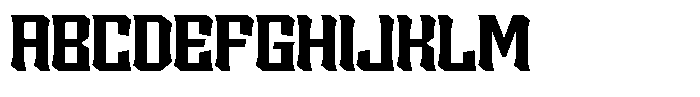 Sengklec Bold Font UPPERCASE