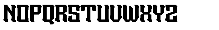 Sengklec Bold Font UPPERCASE