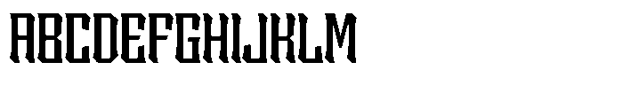 Sengklec Condensed Font UPPERCASE