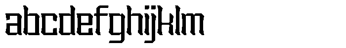 Sengklec Expanded FONT