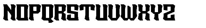 Sengklec Extra Bold Font UPPERCASE