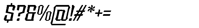 Sengklec Italic Font OTHER CHARS