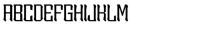 Sengklec Light Font UPPERCASE
